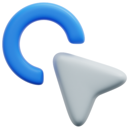 Loading Cursor  3D Icon