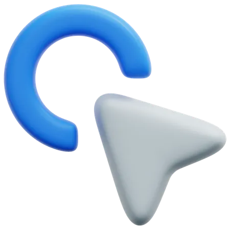 Loading Cursor  3D Icon