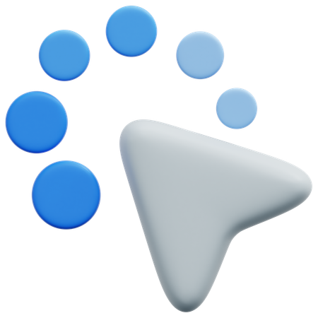Loading Cursor  3D Icon