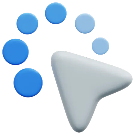 Loading Cursor  3D Icon