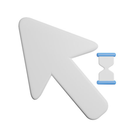 Loading Cursor  3D Icon