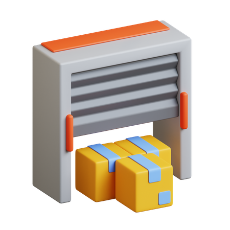 Loading Dock  3D Icon