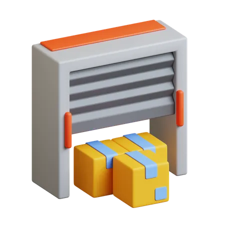 Loading Dock  3D Icon