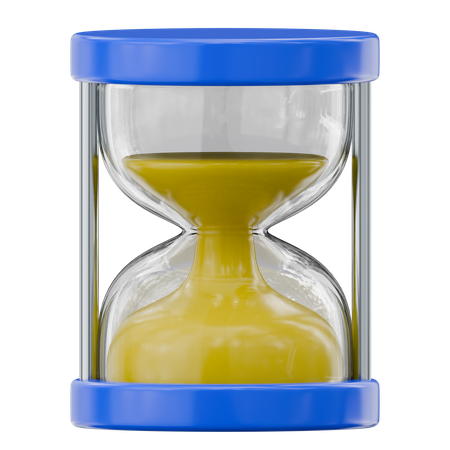 Loading Hourglass  3D Icon