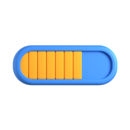 Loading Progress Bar  3D Icon