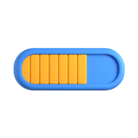 Loading Progress Bar  3D Icon