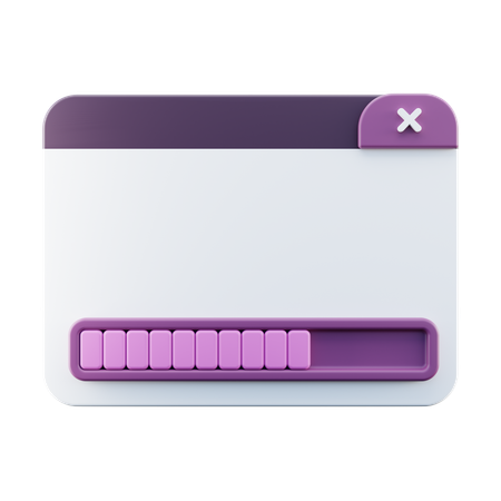 Loading Screen Interface  3D Icon