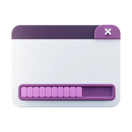 Loading Screen Interface  3D Icon