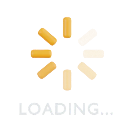Loading Spinner  3D Icon