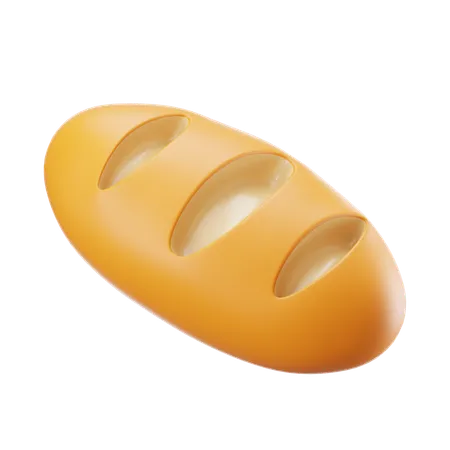 Loaf Bread  3D Icon