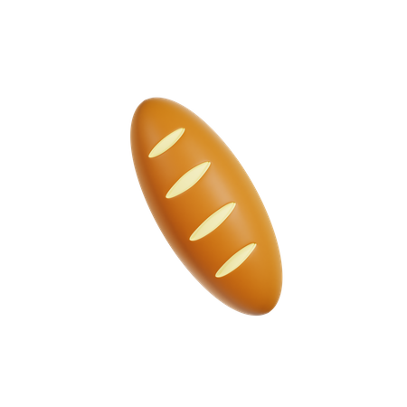 Loaf Bread  3D Icon