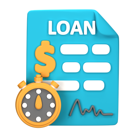 Loan  3D Icon