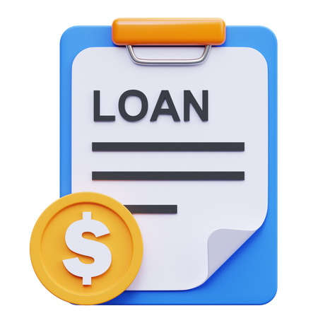 Loan  3D Icon