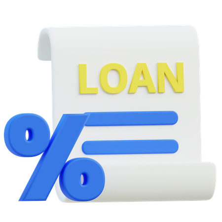 Loan  3D Icon