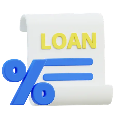 Loan  3D Icon