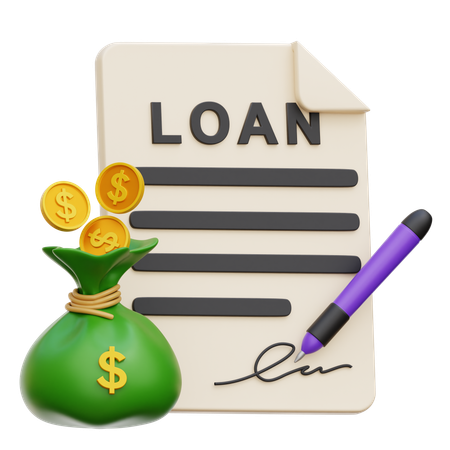 Loan  3D Icon