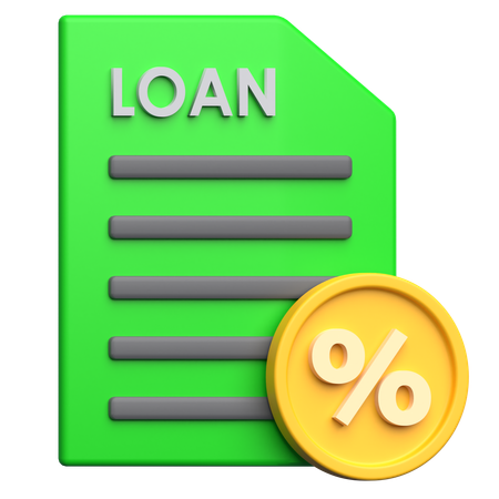 Loan  3D Icon