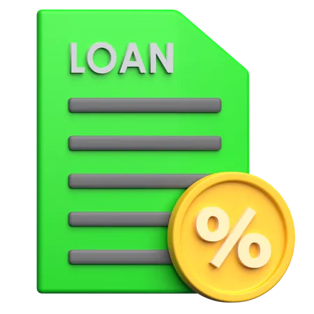 Loan  3D Icon