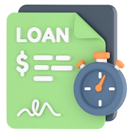 Loan  3D Icon