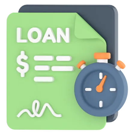 Loan  3D Icon