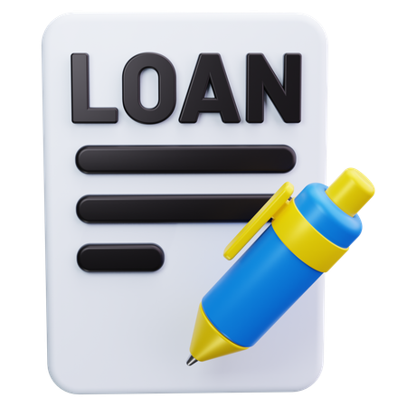 Loan  3D Icon