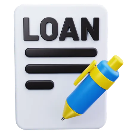 Loan  3D Icon