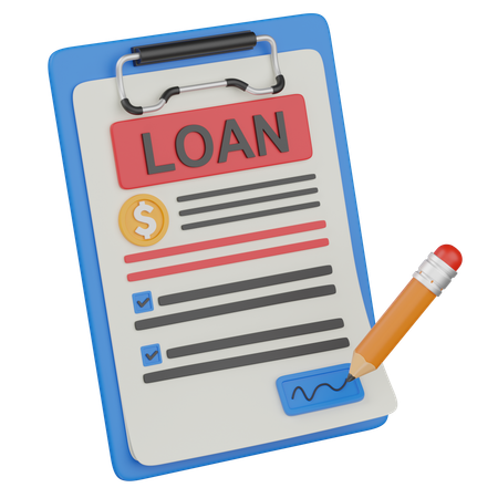 Loan  3D Icon