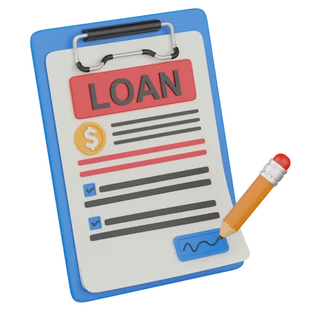 Loan  3D Icon