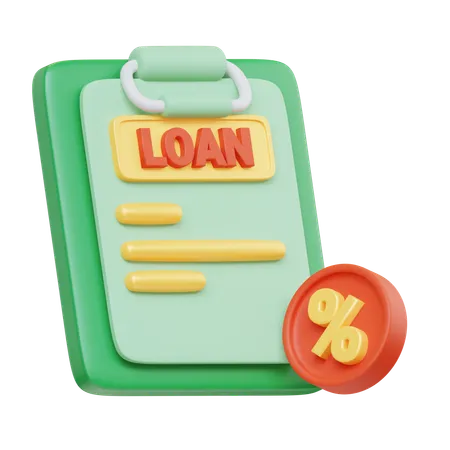 Loan  3D Icon