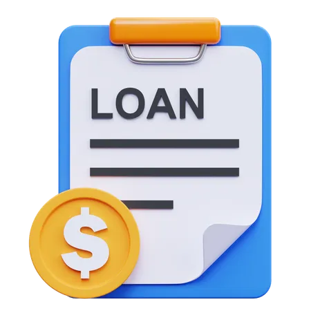 Loan  3D Icon