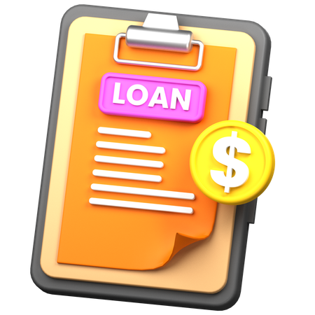 Loan  3D Icon