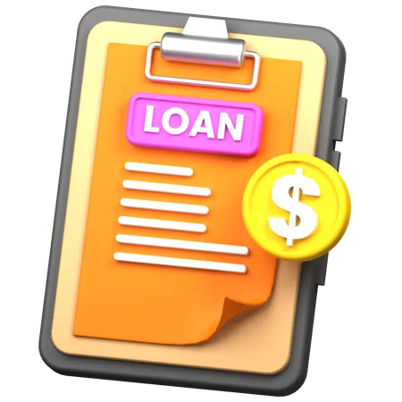 Loan  3D Icon