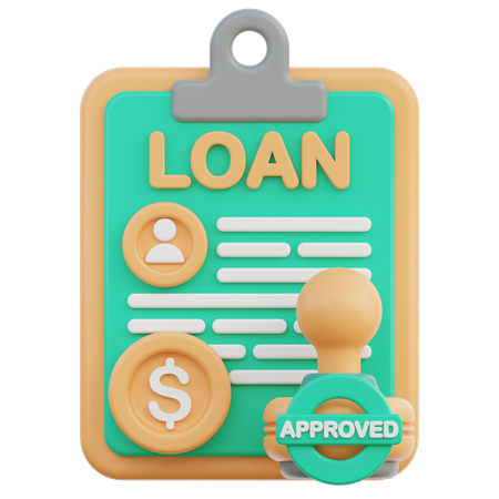 Loan  3D Icon