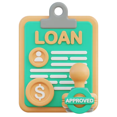 Loan  3D Icon