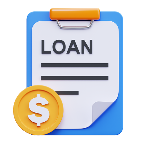 Loan  3D Icon