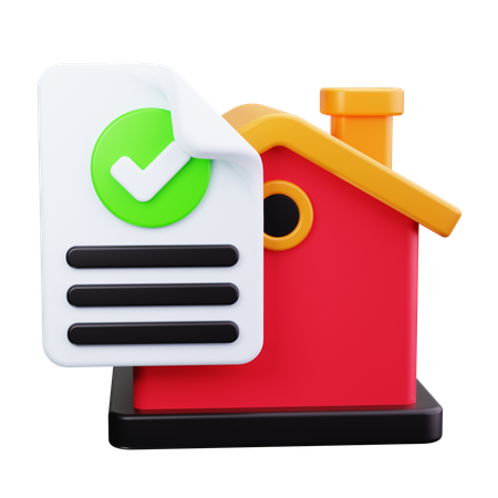 Loan Approval  3D Icon