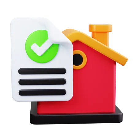 Loan Approval  3D Icon