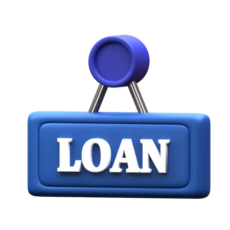 Loan Board  3D Icon