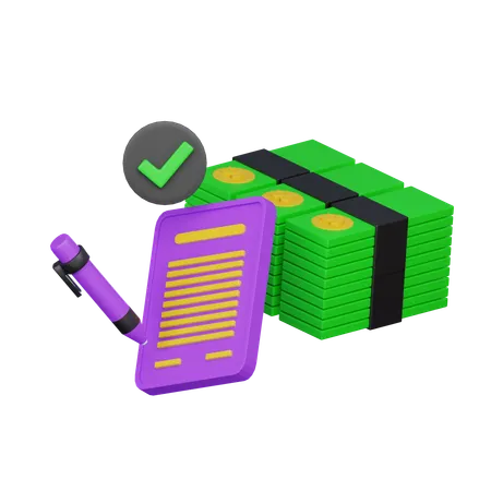 Loan Contact  3D Icon