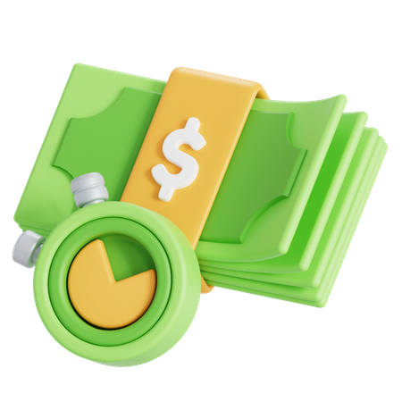 Loan money  3D Icon