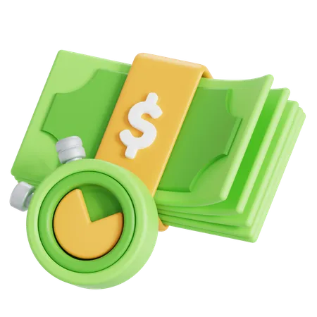 Loan money  3D Icon