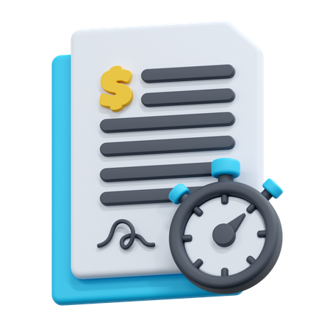 Loan money  3D Icon