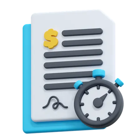 Loan money  3D Icon