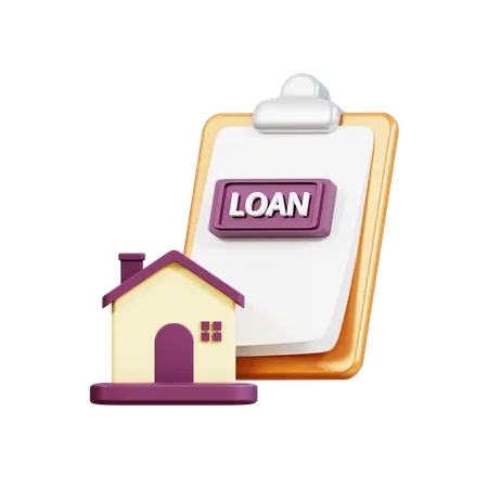 Loan Paper  3D Icon