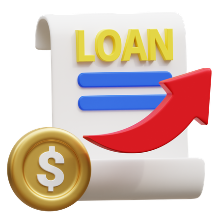 Loan Paper  3D Icon