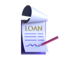 loan form 3d logo