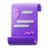 loan document 3d logo