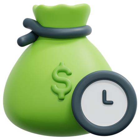Loan Time  3D Icon