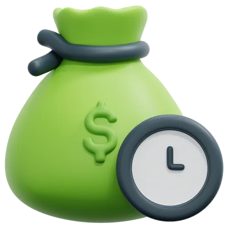 Loan Time  3D Icon
