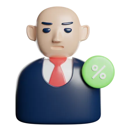 Loan To Value  3D Icon
